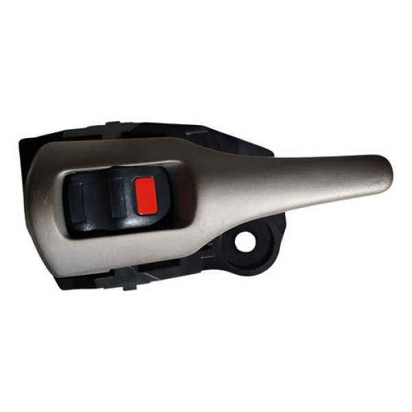 Maçaneta Interna Traseira Esquerda Toyota Corolla 2008 2014 Cinza Traseira