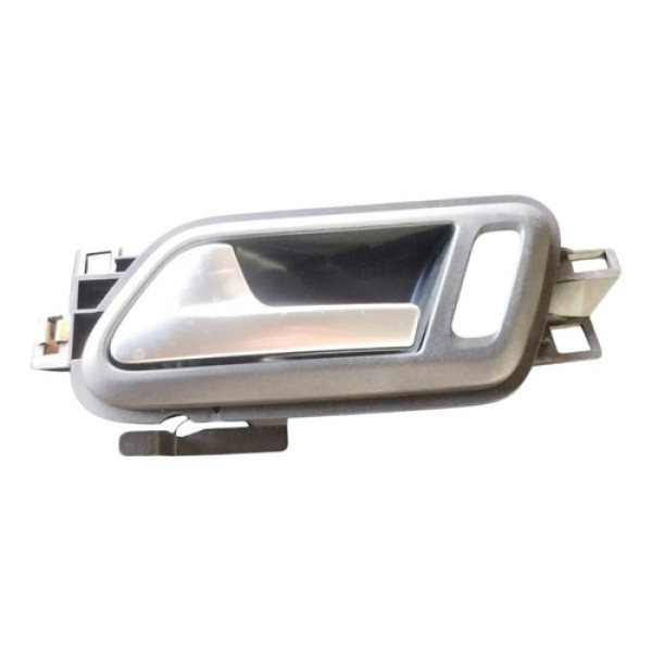 Maçaneta Interna Traseira Esquerda Vw Amarok 2011/17 Orignal Preto-prata Traseira