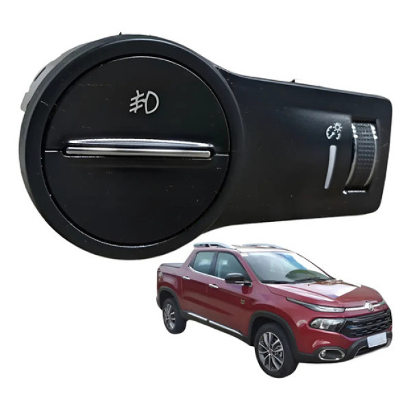 Botão Comando Chave Luz Farol Milhas Fiat Toro 2016 2021