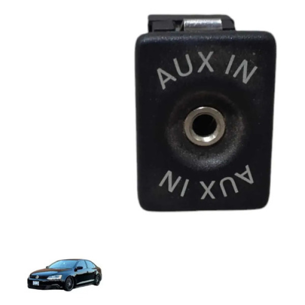 Entrada Auxiliar Console Vw Jetta 2011 2016 Original