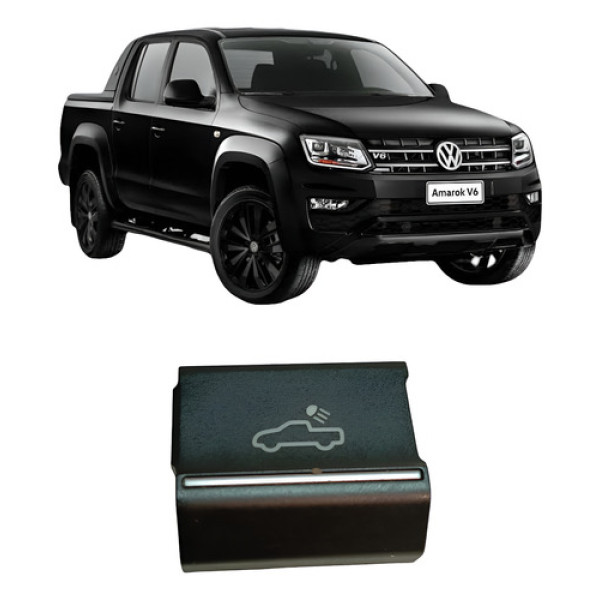 Botão Comando Luz Caçamba Vw Amarok 2018 2024 Original Preto