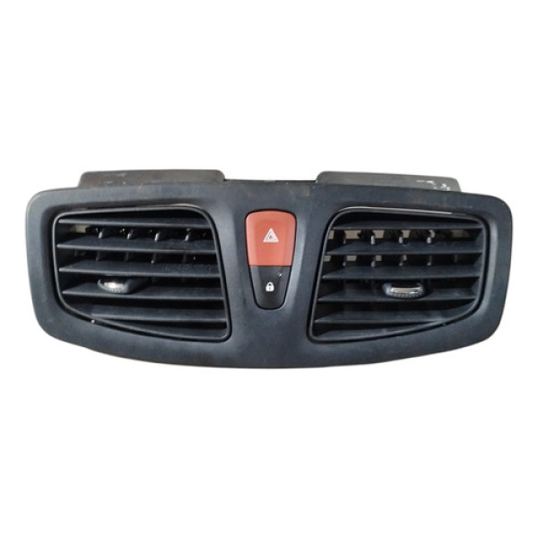 Difusor Ar Central Painel Pisca Alerta Renault Fluence 11/18
