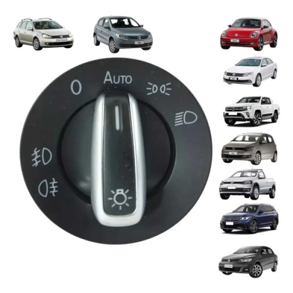 Botão Chave Luz Farol Milha Vw Amarok 2011 2017 Jetta 11/16