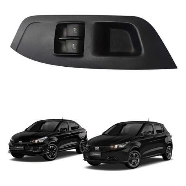 Botão Vidro Elétrico Dianteiro Esquerdo Fiat Argo Cronos