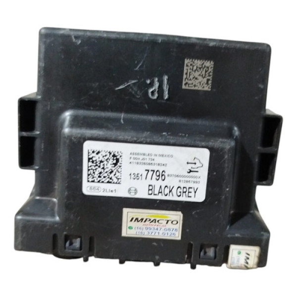 Módulo Assistência Estacionamento 13517796 Gm Cruze 2017/19 Preto