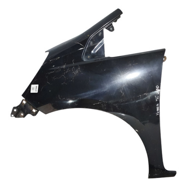 Para-lama Esquerdo Preto Honda Fit 2008 2013