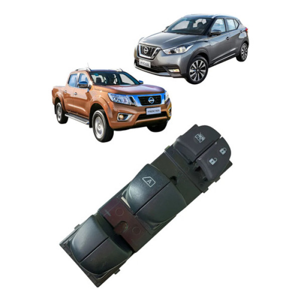 Botão Vidro Elétrico Nissan Frontier 2017 2018 2019 2020