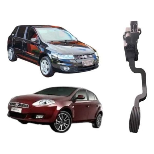 Pedal Acelerador Fiat Stilo 2008/11 Bravo 2011/16 1.8 16v