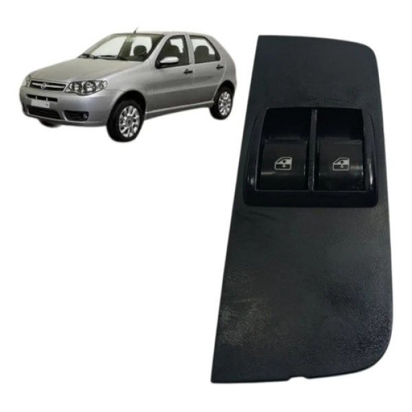 Botão Vidro Elétrico Duplo Fiat Palio Siena 2007/15 Original