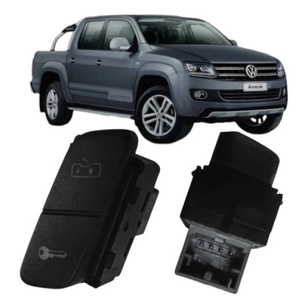 Botão Trava Destrava Portas Lado Motorista Vw Amarok 11/22