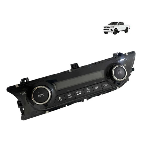 Comando Ar Condicionado Digital Toyota Hilux Sw4 2016 2020