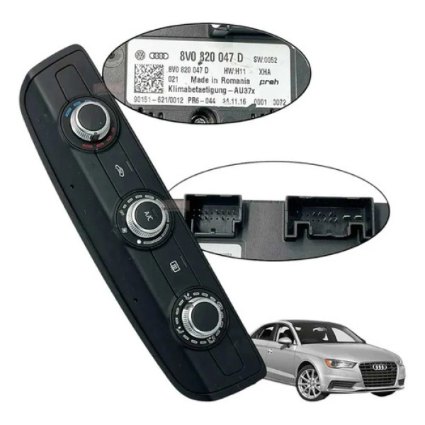 Comando Ar Condicionado 8vd820047 Audi A3 2014 2020 Original