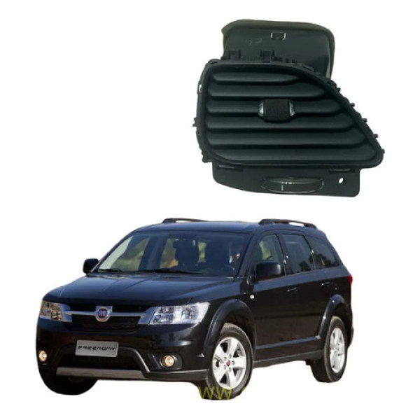 Difusor Ar Painel Esquerdo Fiat Freemont 2012 2016 Original