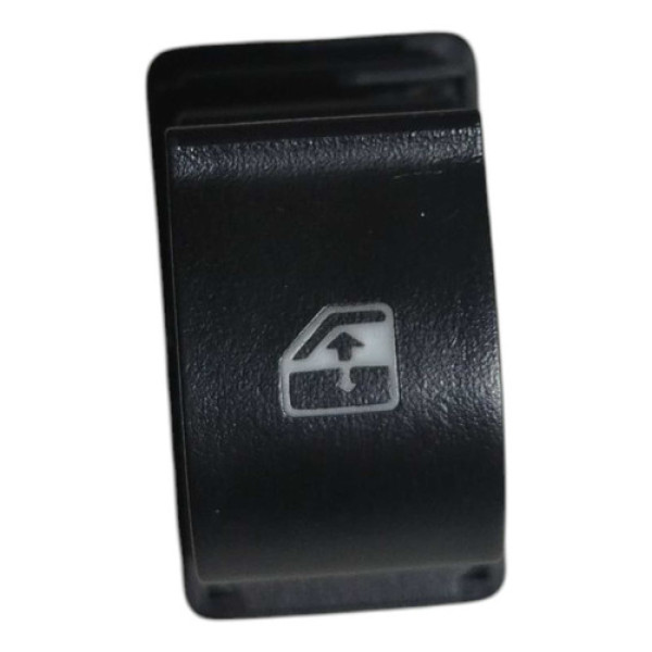 Botão De Vidro Elétrico Palio Novo  Simples Cinza