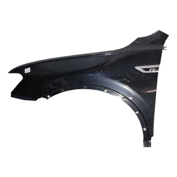 Para-lama Esquerda Preto Volkswagen Tiguan R-line 2018 2022