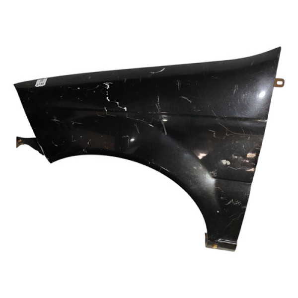 Para-lama Esquerdo Preto Fiat Palio Siena 2007 2012