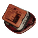 Botão Pisca Alerta 60519 Citroën C3 2003 2011 Original Vermelho
