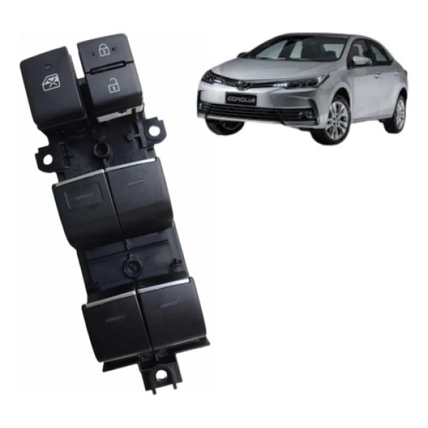 Botão Comando Vidro Elétrico Toyota Corolla Xei/alts 2020/24