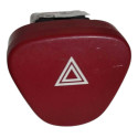 Botão Pisca Alerta 60519 Citroën C3 2003 2011 Original Vermelho