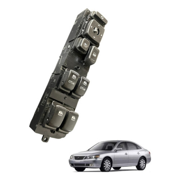 Comando Vidro Dianteiro Esquerdo Hyundai Azera 2007 2011