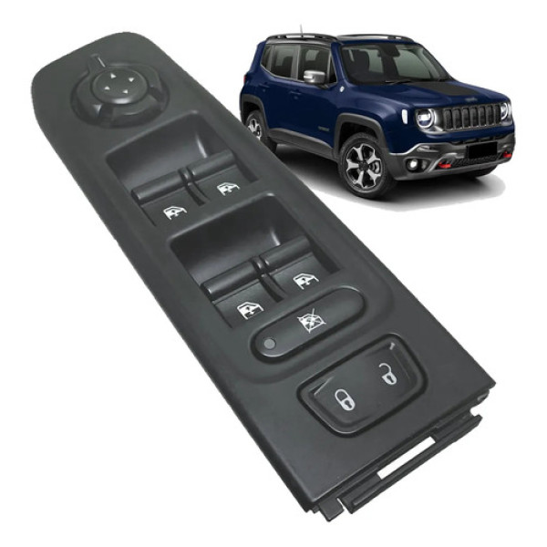 Botão Vidro Elétrico Motorista Jeep Renegade 2015 2020
